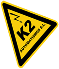 tension k2 automatismos armario electrico